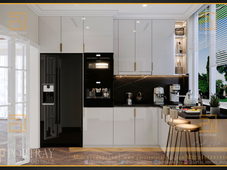 kitchen design - interior design - residential design - portray interiors design - decor - تصميم داخلي - ديكور