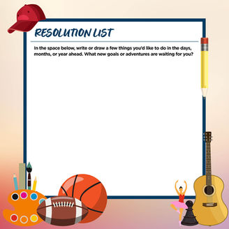 New Years Resolutions