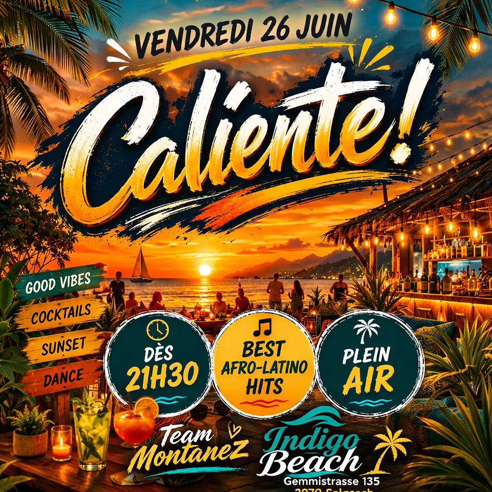 Soirée Caliente à l'Indigo Beach