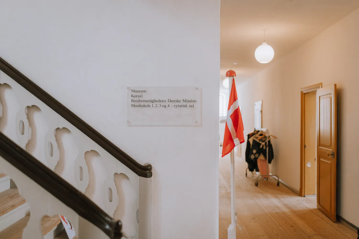 Marriage ceremony room for international weddings in Christiansfeld