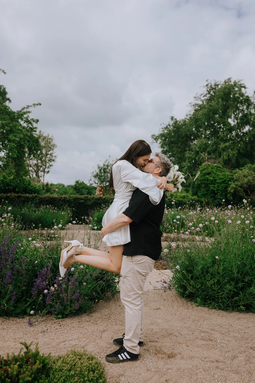 Timeless wedding portraits in Christiansfeld, Denmark