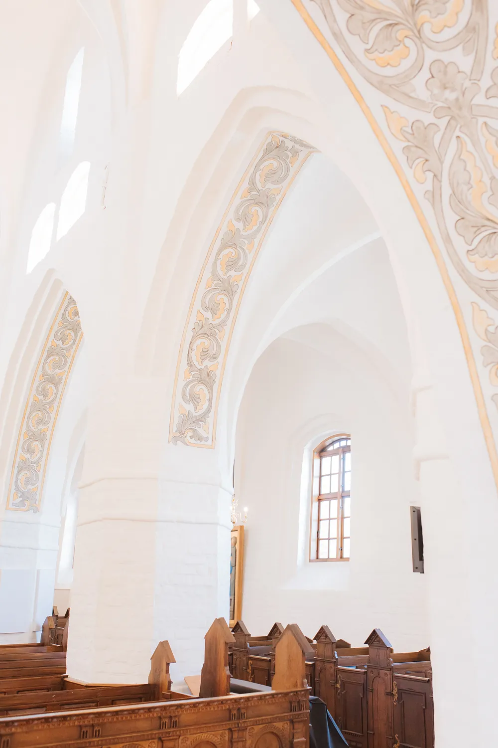 Vielse i Middelfart Kirke fotograferet af bryllupsfotograf på Fyn.