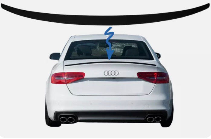 Audi A4 B8/8.5 Gloss Black Boot Spoiler