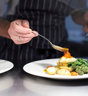 Chef Preparing Meal