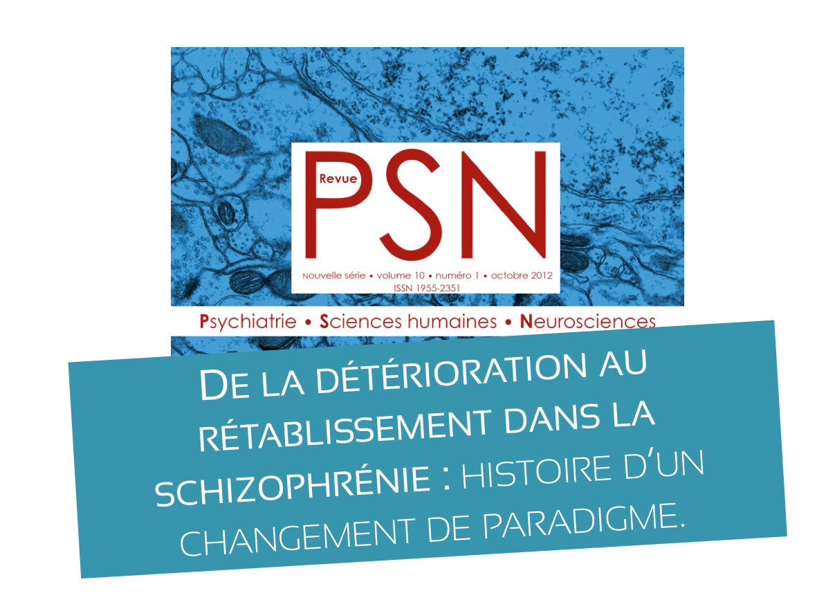 Rétablissement schizophrénie paradig