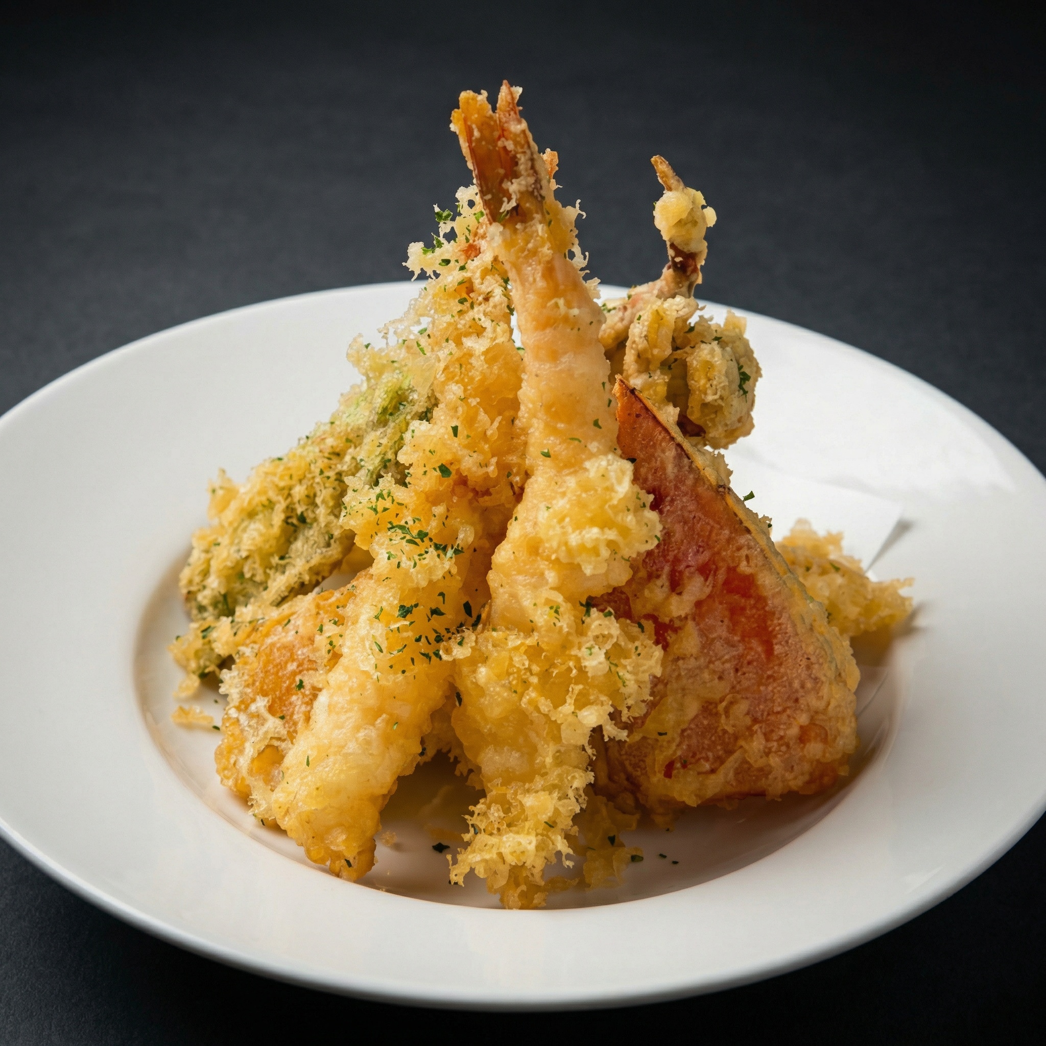 Arranged Food and Objects