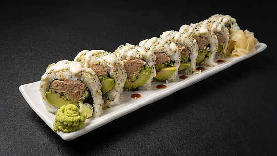 Cooked Tuna & Avo roll(I)