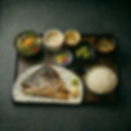 Grilled Salmon Head Lunch Set