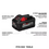 Thumbnail: M18 18-Volt Lithium-Ion HIGH OUTPUT XC 8.0 Ah Battery