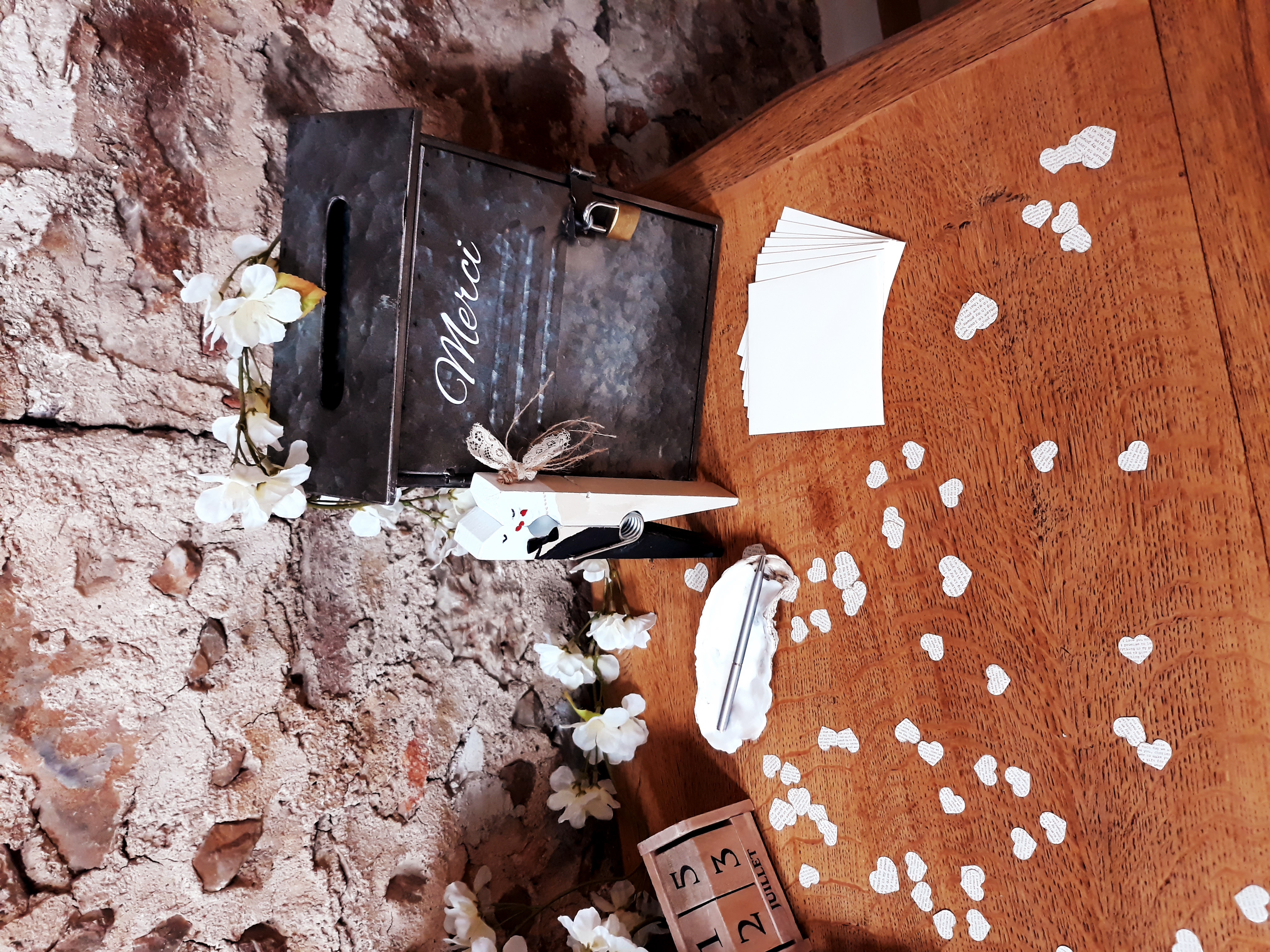 Boîte à lettre en métal