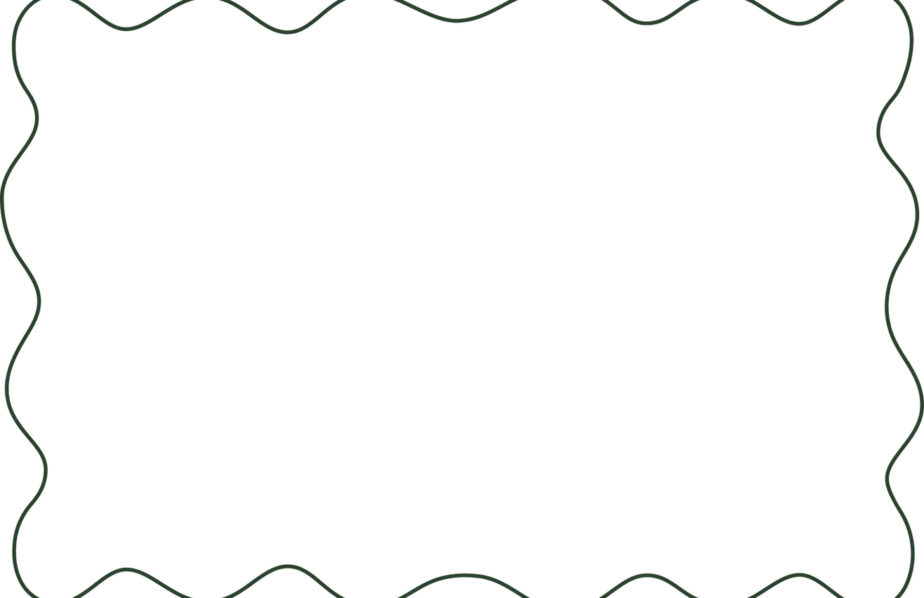 Wiggle line frame