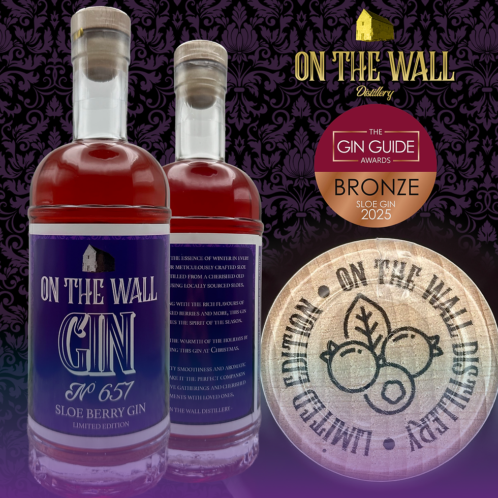 On the Wall Distillery Wins Bronze at The Gin Guide Awards 2025