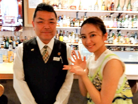 岡田結実さんがお酒の美術館にいらっしゃいました。
