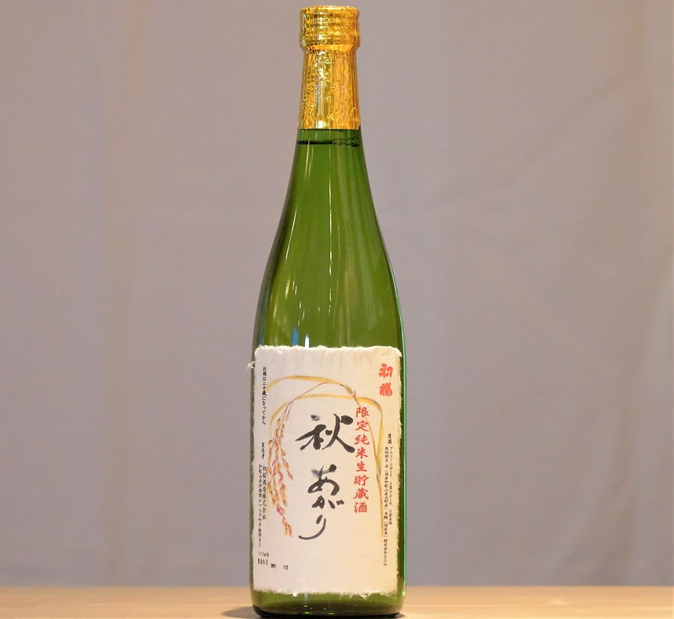 縮圖：紀州かつらぎ川上酒 初桜 「秋あがり」純米酒 生貯蔵 720ml 四合瓶