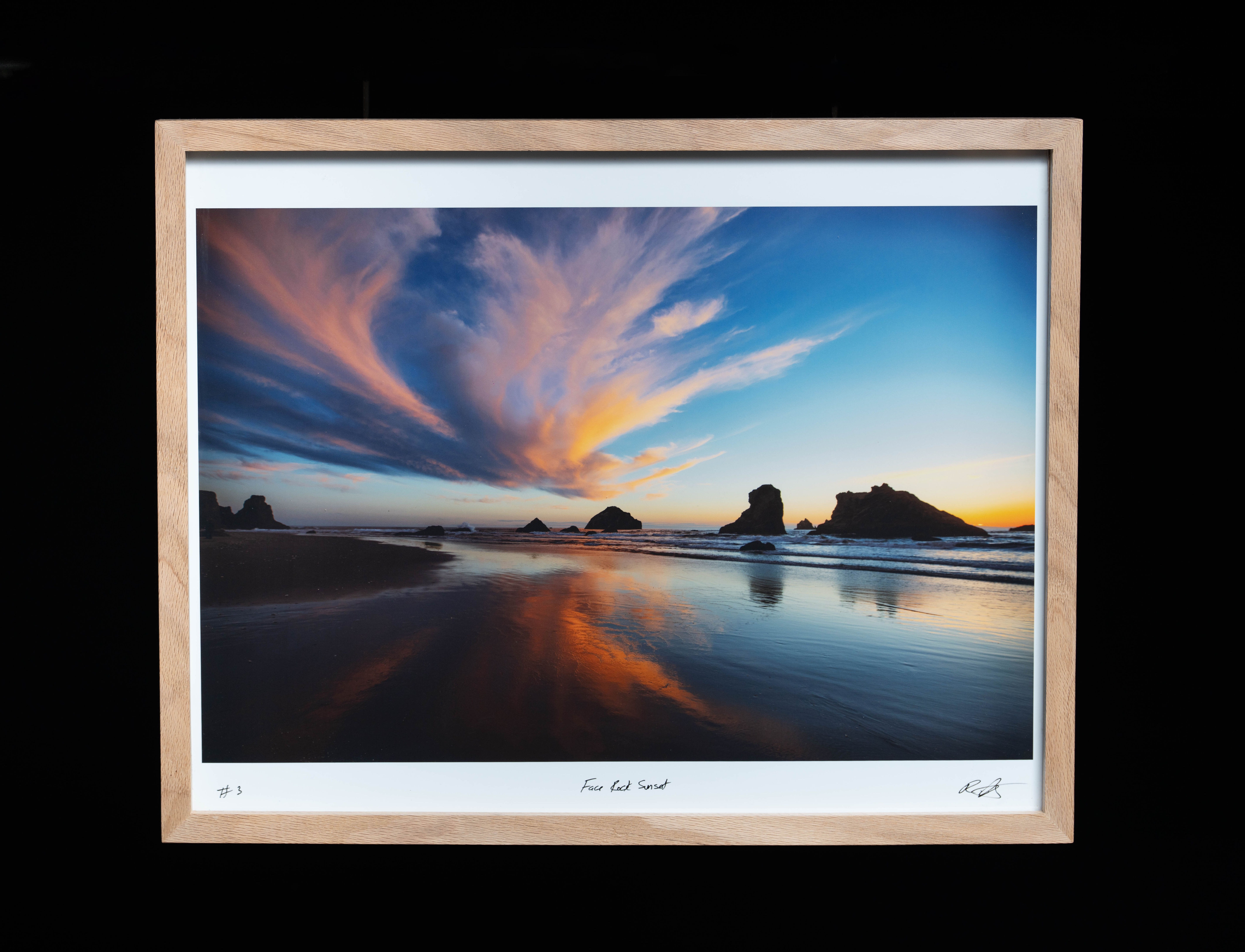Face Rock Sunset