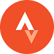 Orange strava icon
