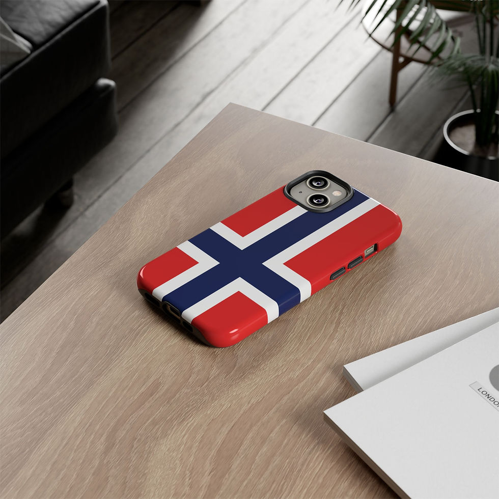 Thumbnail: Norway Flag iPhone Case | UK Patriot Collection