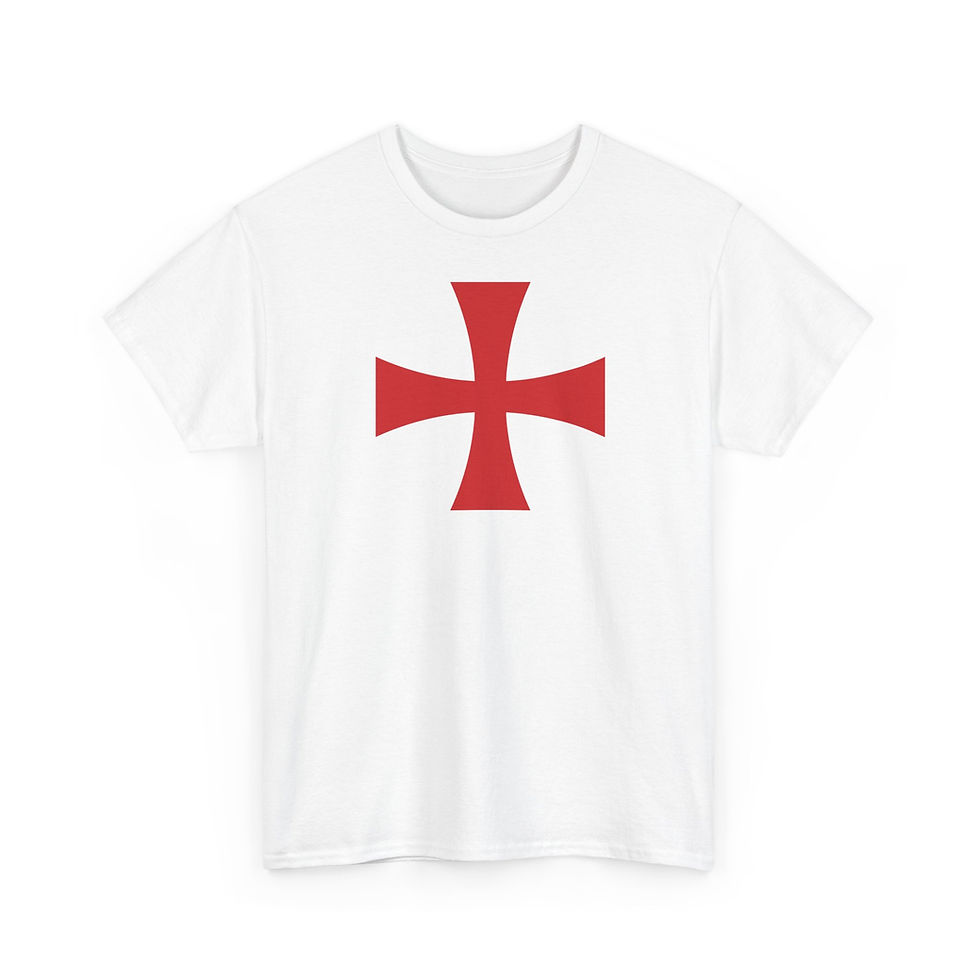 Thumbnail: Gift Christian T-shirt - Christian Knights Templar | Christian Collection