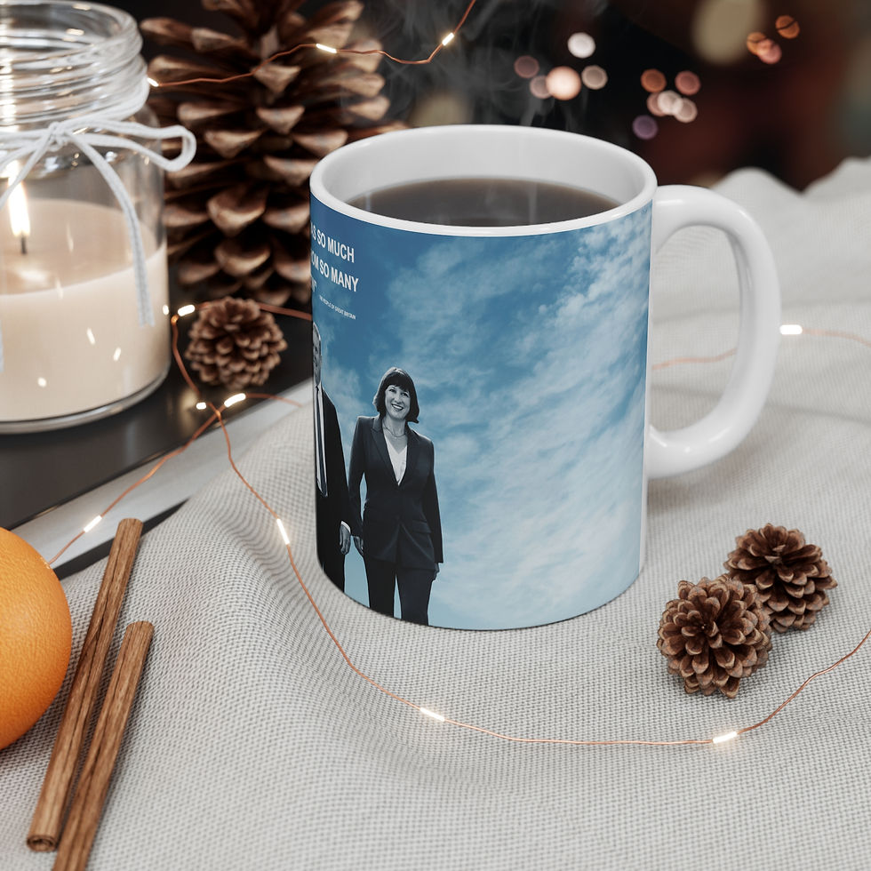 Thumbnail: "Never!" Gift Mug - Keir Starmers thieving cronies | Dark Coffee Collection