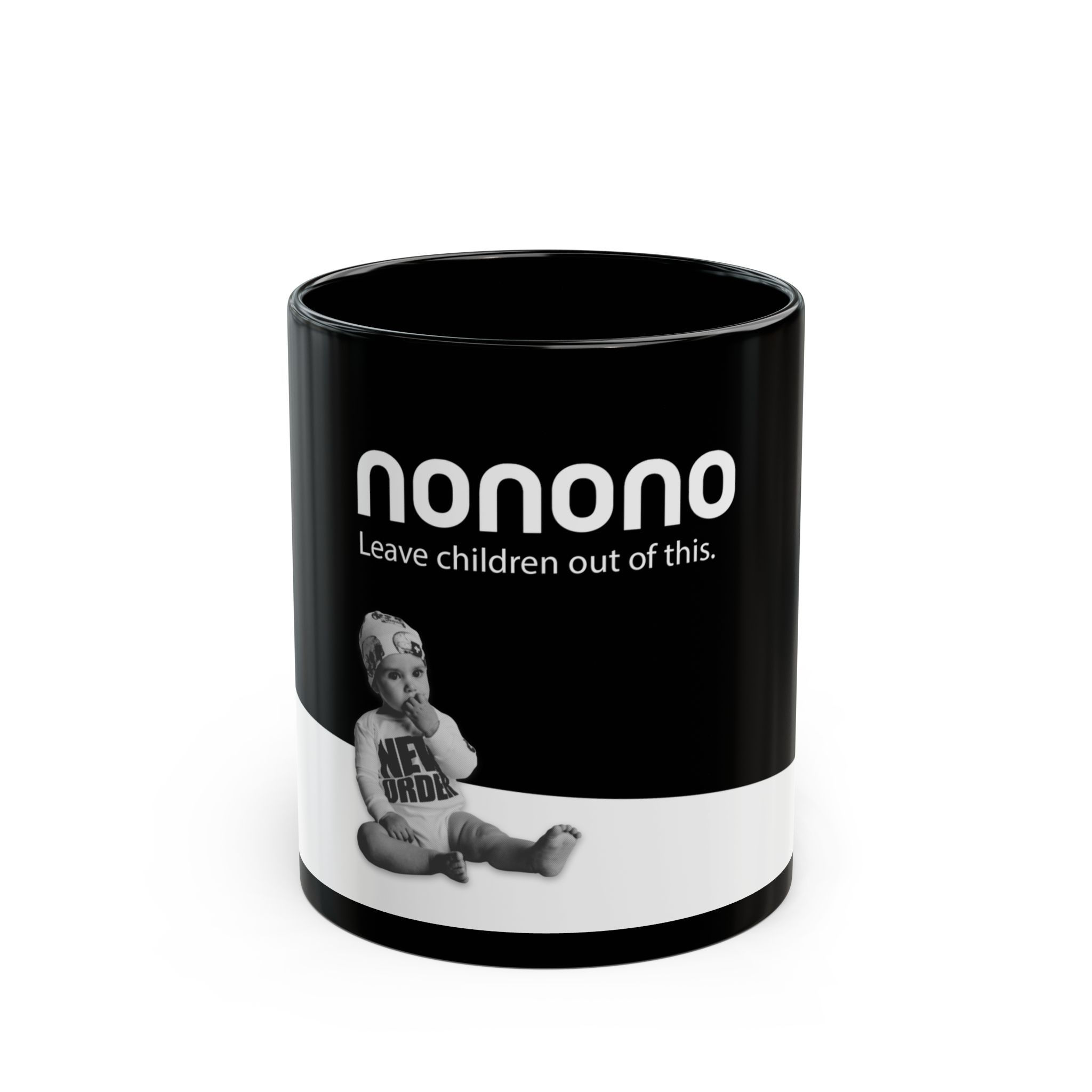 Social Justice Gift Mug - Stop Child Branding | Satanic Cult Collection