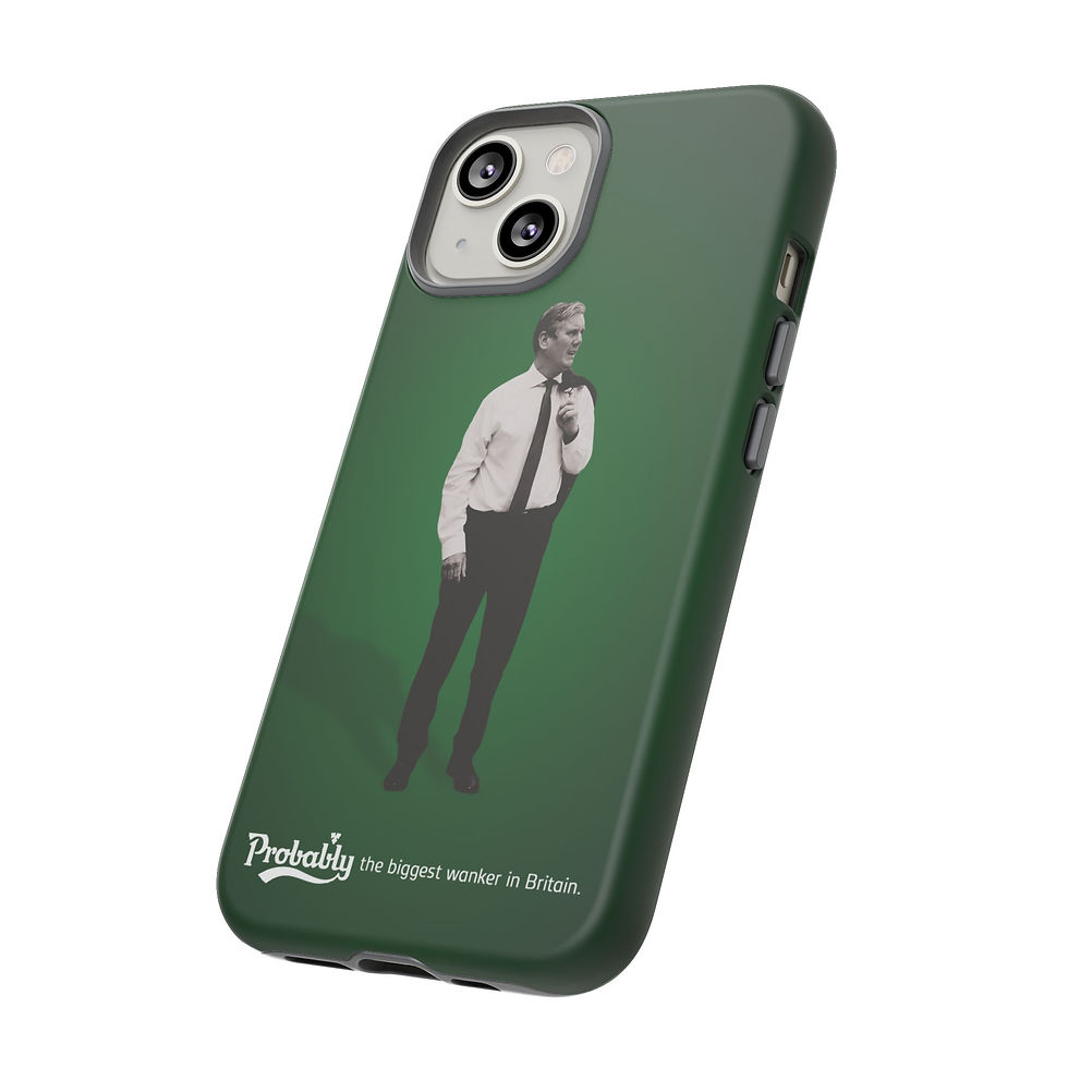 Thumbnail: Probably the Biggest Wanker in Britain – iPhone case | Smart-Mouth Collection
