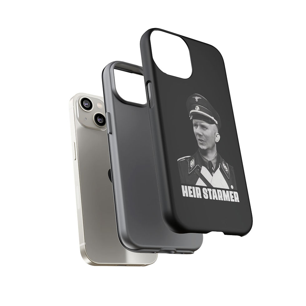 Thumbnail: Political Parody iPhone case | “Heir Starmer” – Retro Satire Design