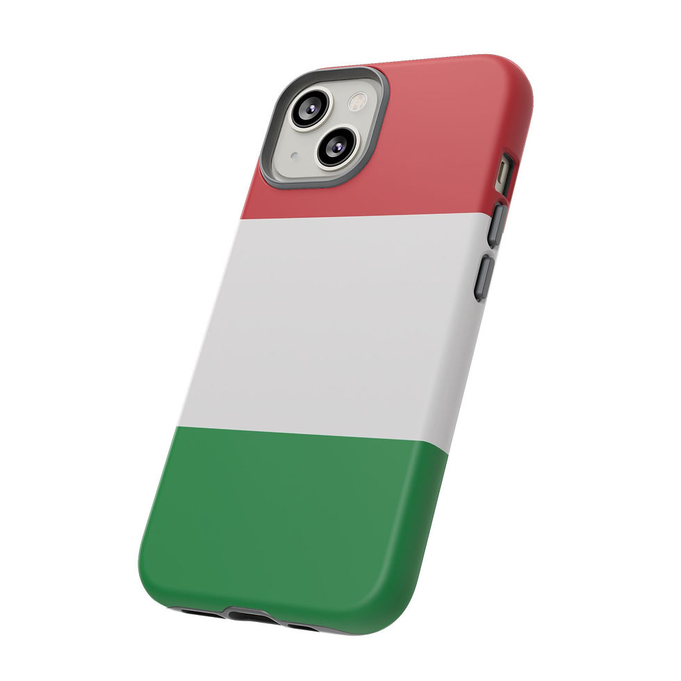 Thumbnail: Italian Flag iPhone Case | UK Patriot Collection