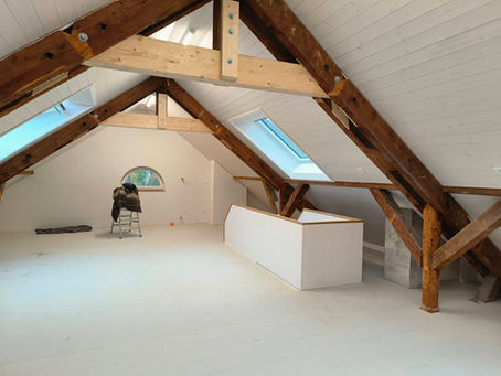 Dachstock Umbau in Dornach