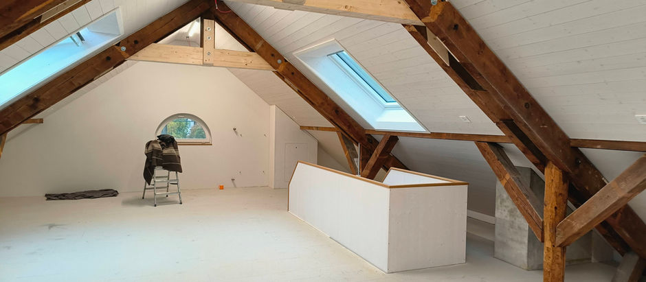 Dachstock Umbau in Dornach