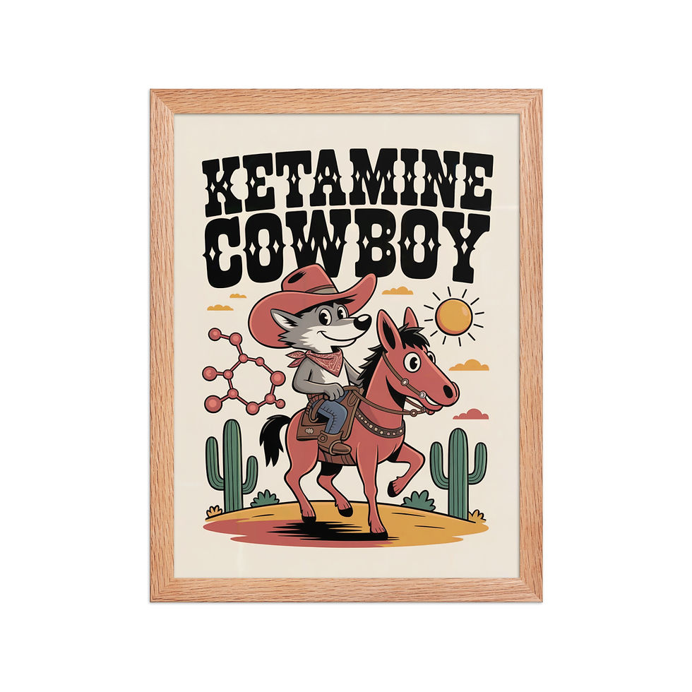 Thumbnail: Ketamine Cowboy Poster