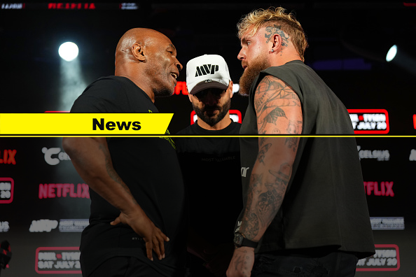 Mike Tyson drops sparring partner ahead of Jake Paul clash