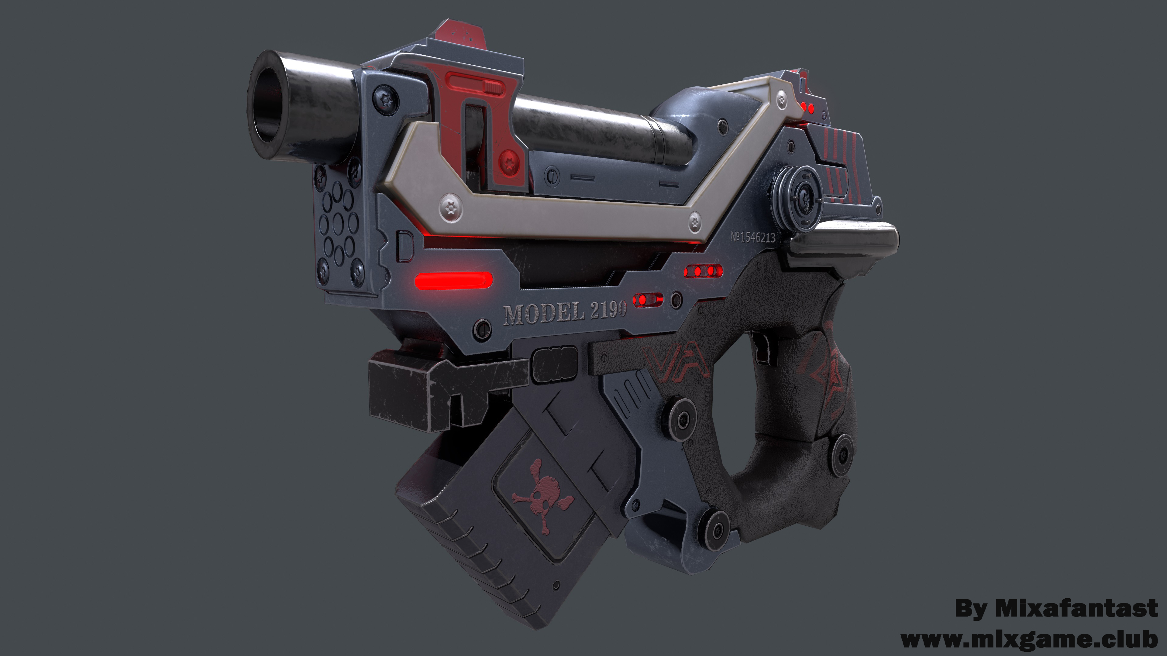 Sci-fi gun