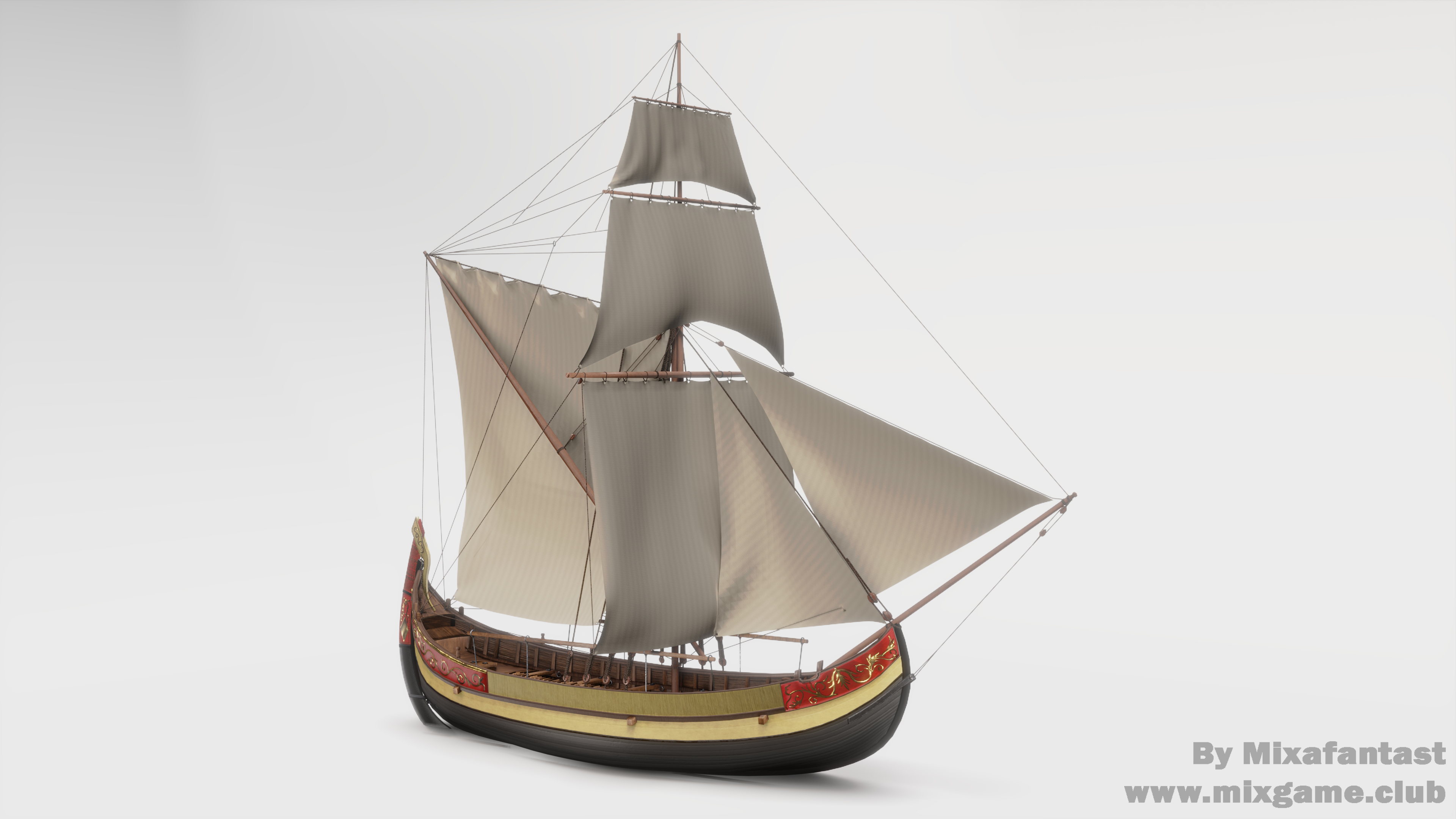Ottoman coastal trade ship