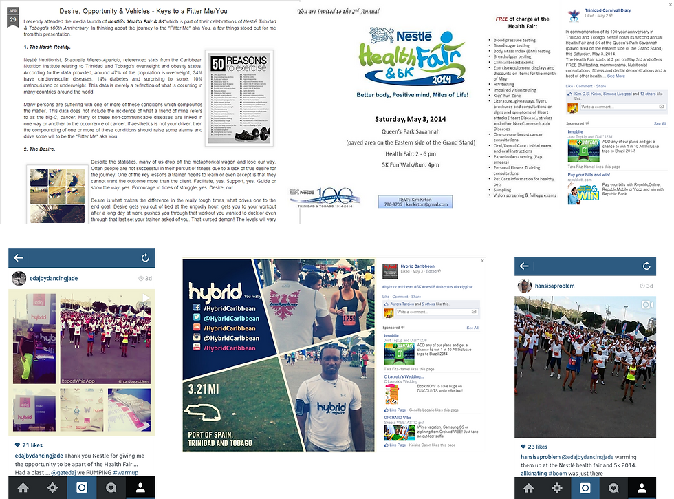 Nestlé Health Fair & 5K 2015