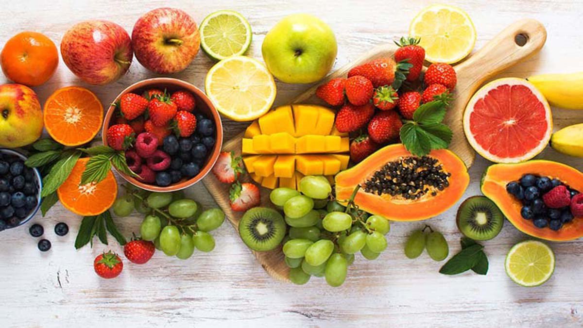 Arranged Food and Objects