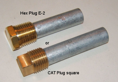 CAT 6L2288 Pencil Zinc-Choose Plug Type   