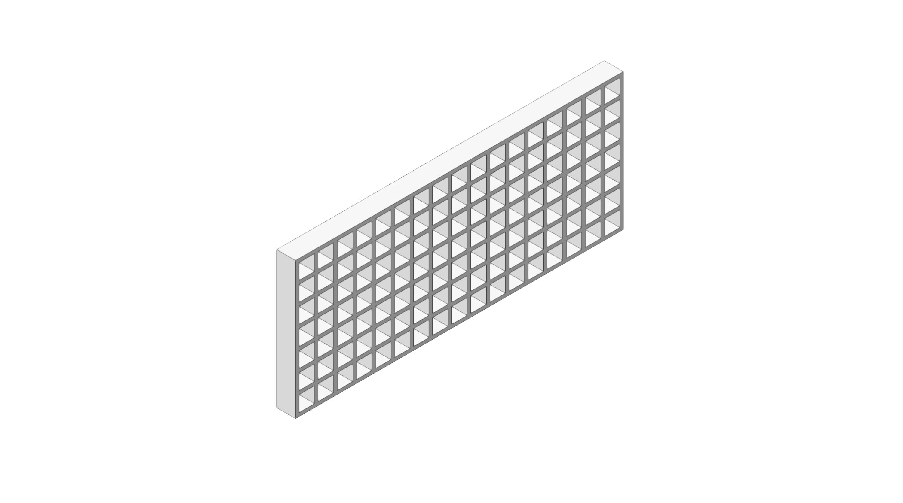 Grade de Piso 38x38x38 em Resina Poliéster Isoftálica