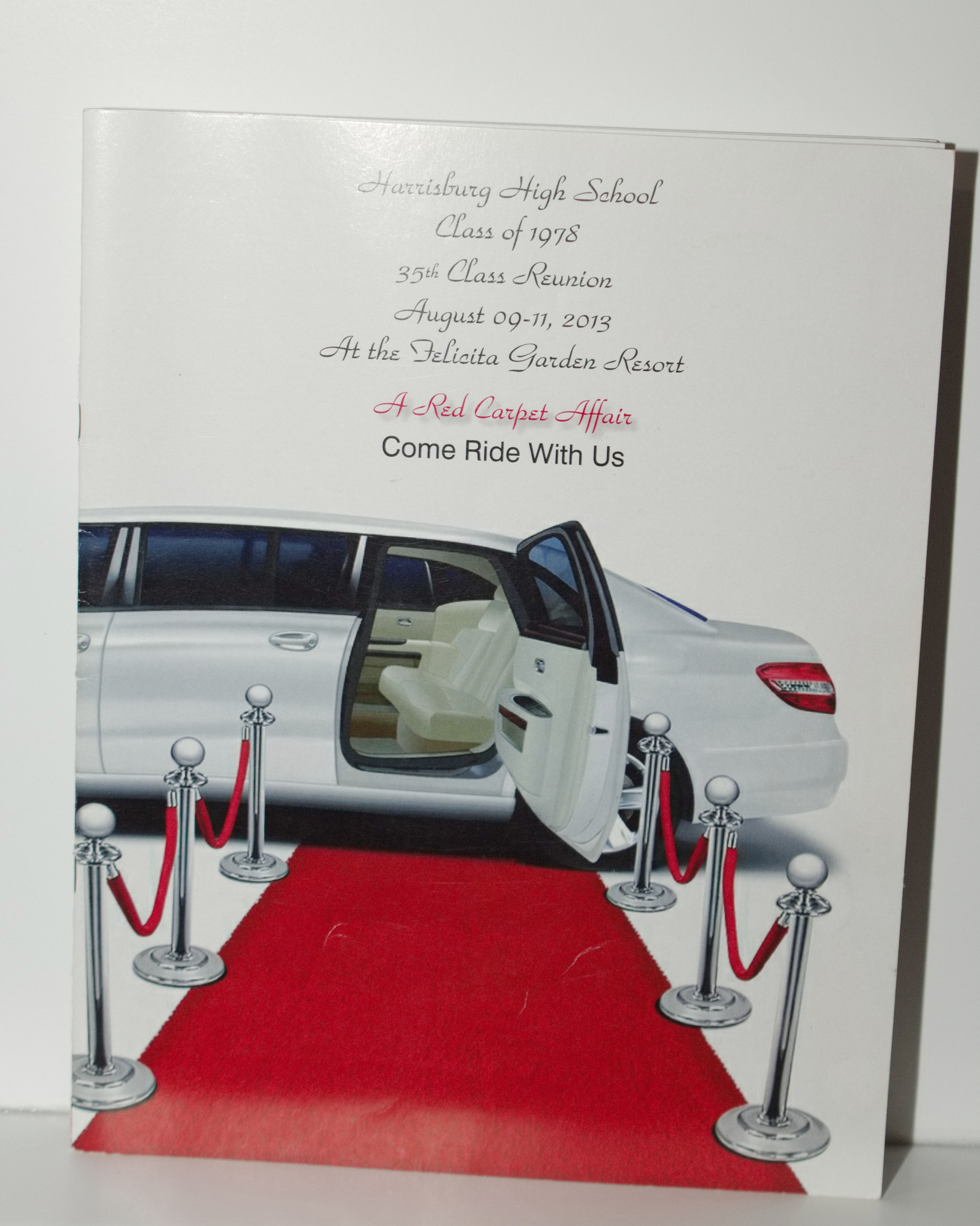 Hbg. High Class of 1984 40th Class Reunion Memory Book