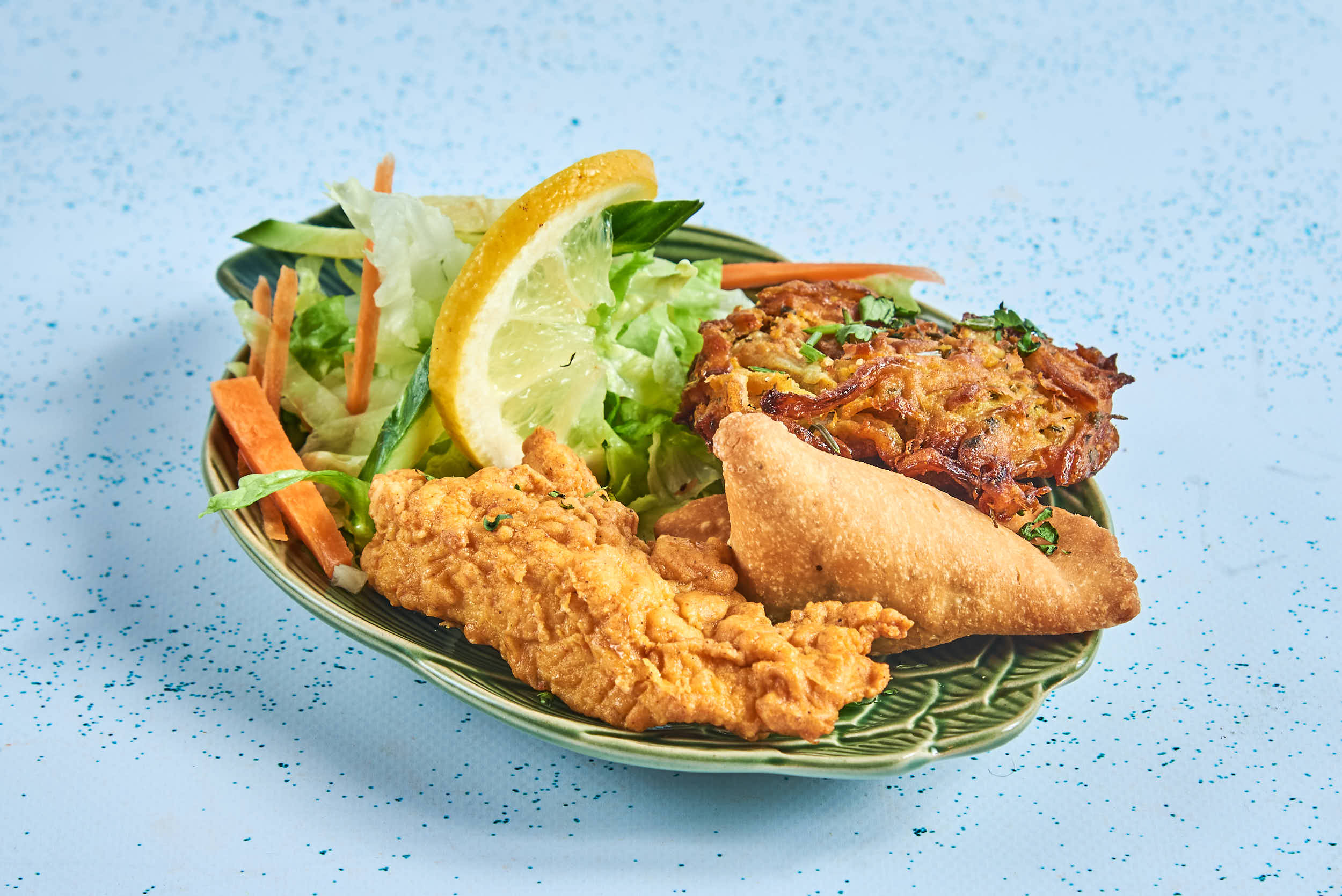 Arranged Food and Objects