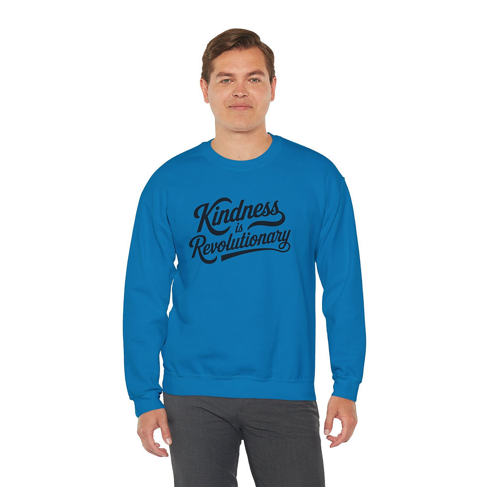 Thumbnail: Kindness is Revolutionary - Unisex Heavy Blend™ Crewneck Sweatshirt