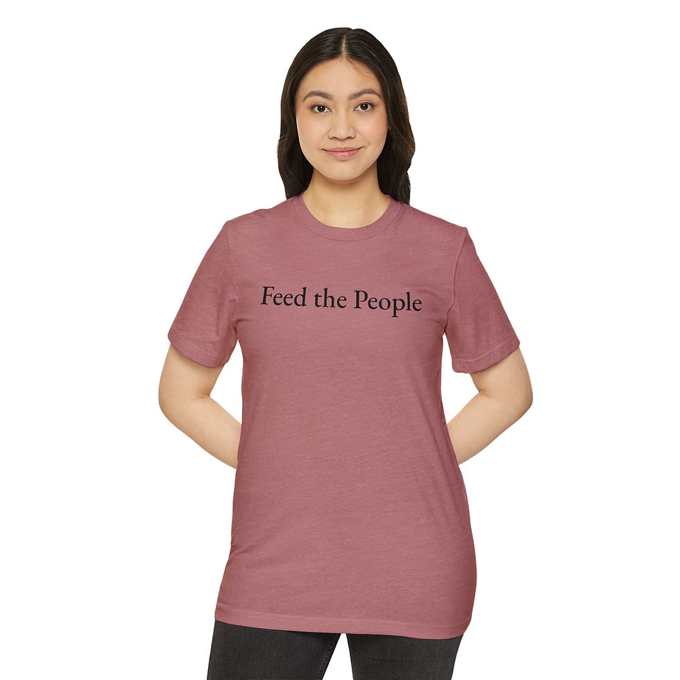 Thumbnail: Feed the People - Unisex Organic T-Shirt