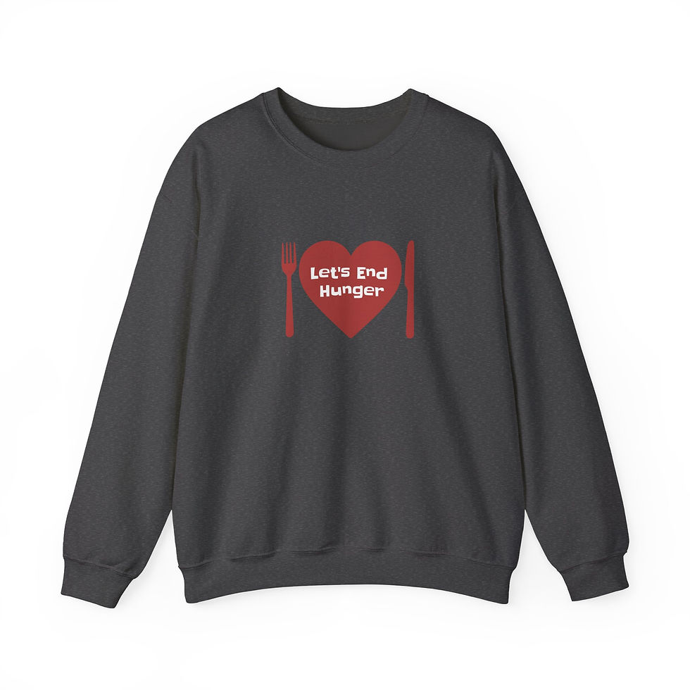 Thumbnail: Let's End Hunger Sweatshirt