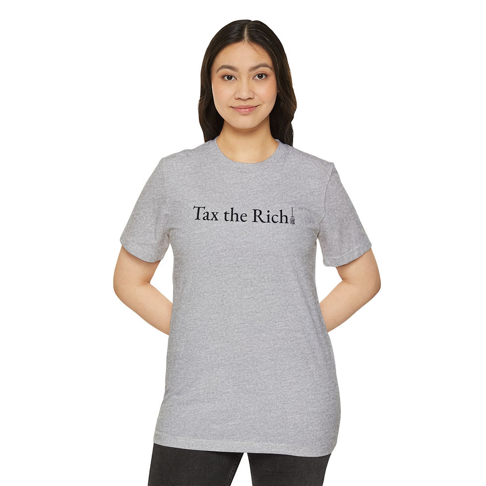 Thumbnail: Tax the Rich - Unisex Organic T-Shirt