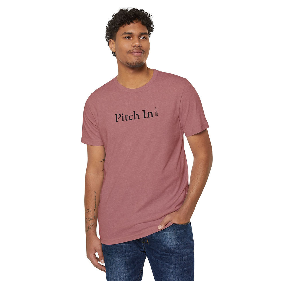 Thumbnail: Pitch In - Unisex Organic T-Shirt