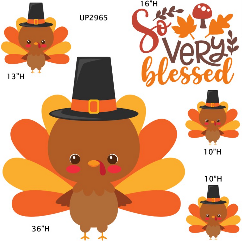 Thumbnail: PP310 happy thanksgiving panel 4X6' QS3 SB