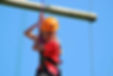 Girl doing High Ropes