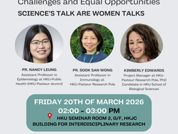 [Panel] Science's Talk are Women Talks : Career Paths, Challenges and Equal Opportunities