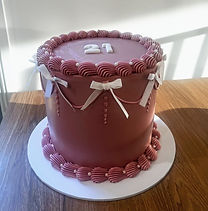 pink cake