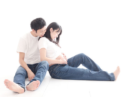 川崎市のシンプルで綺麗なマタニティ撮影