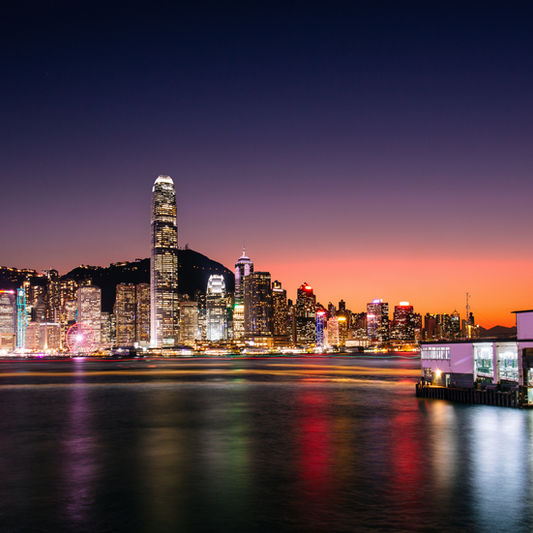 香港冬日城市夕暮・2018編